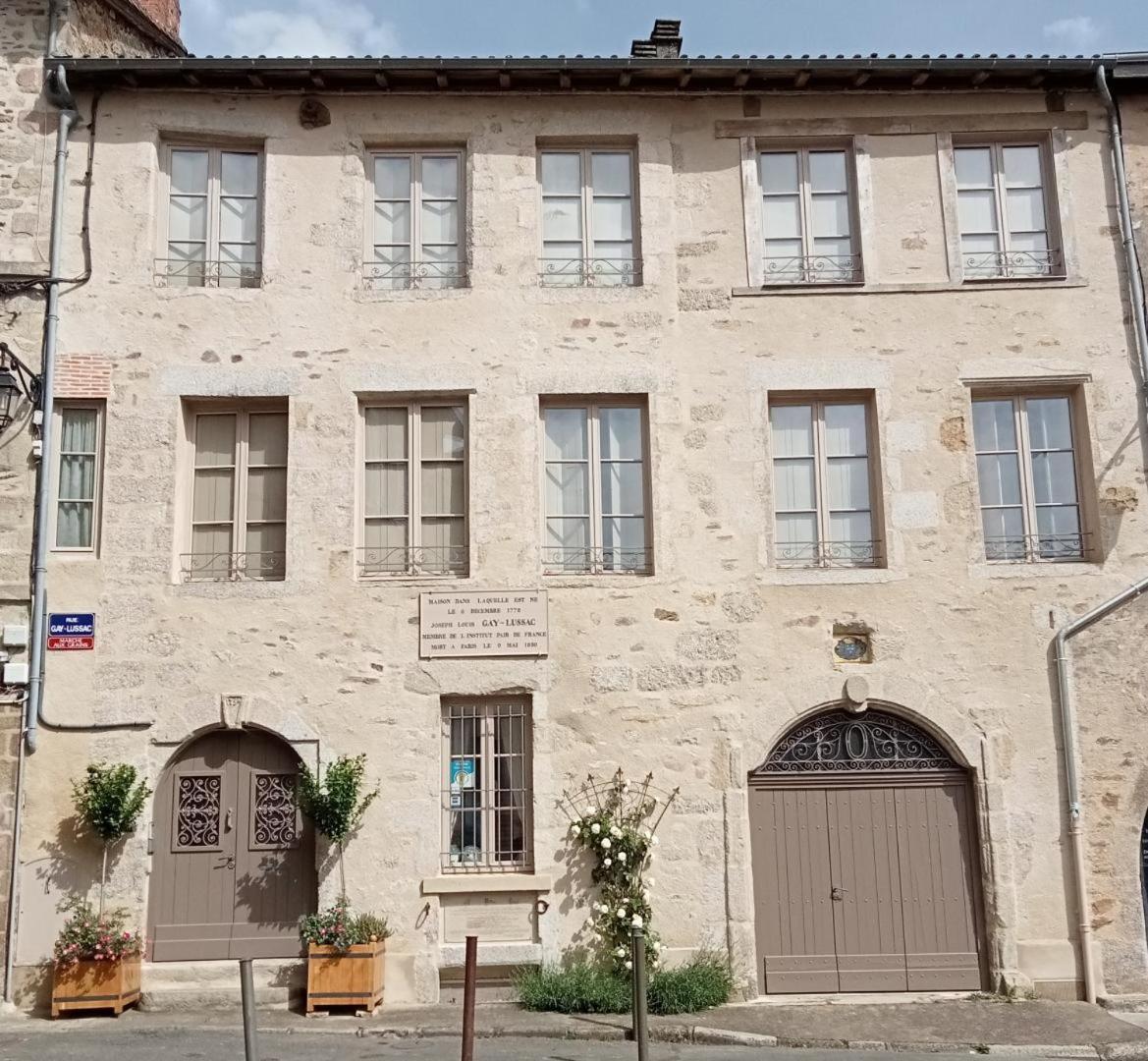 Maison Gay Lussac แซ็งต์-เลโอนาร์-เดอ-โนบลาต์ ภายนอก รูปภาพ
